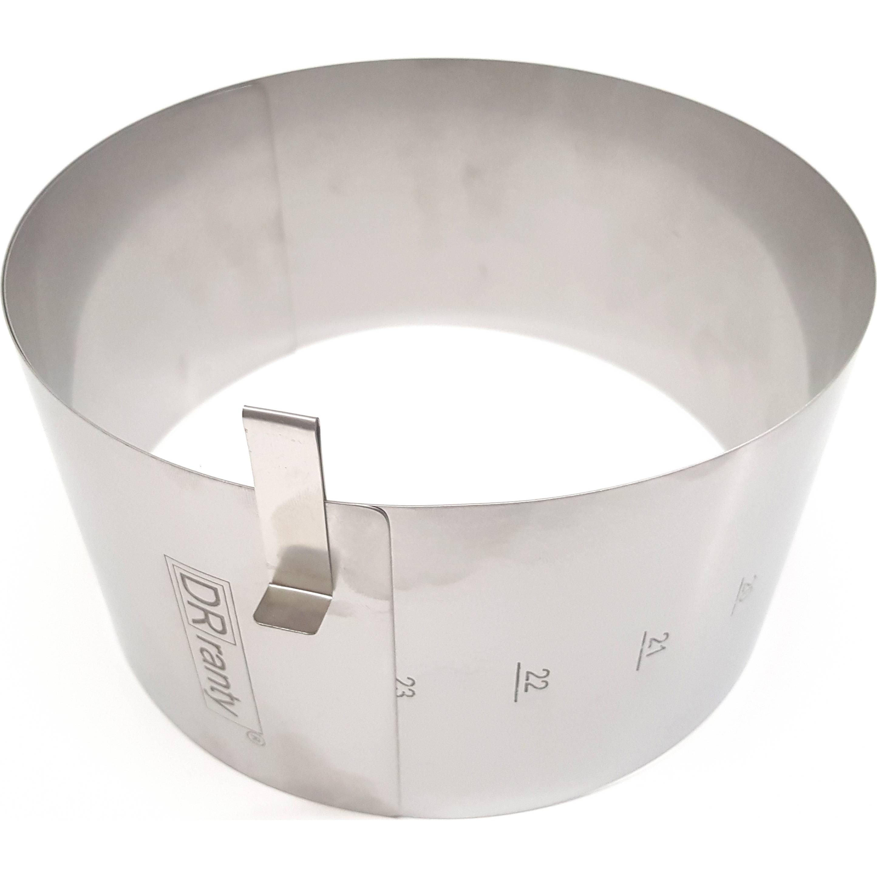 Nastavitelná forma kruhová 20-28cm (výška 12cm) - DR ranty