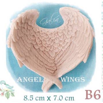 Fotografie Silikonová forma andělská křídla - Galias Moulds
