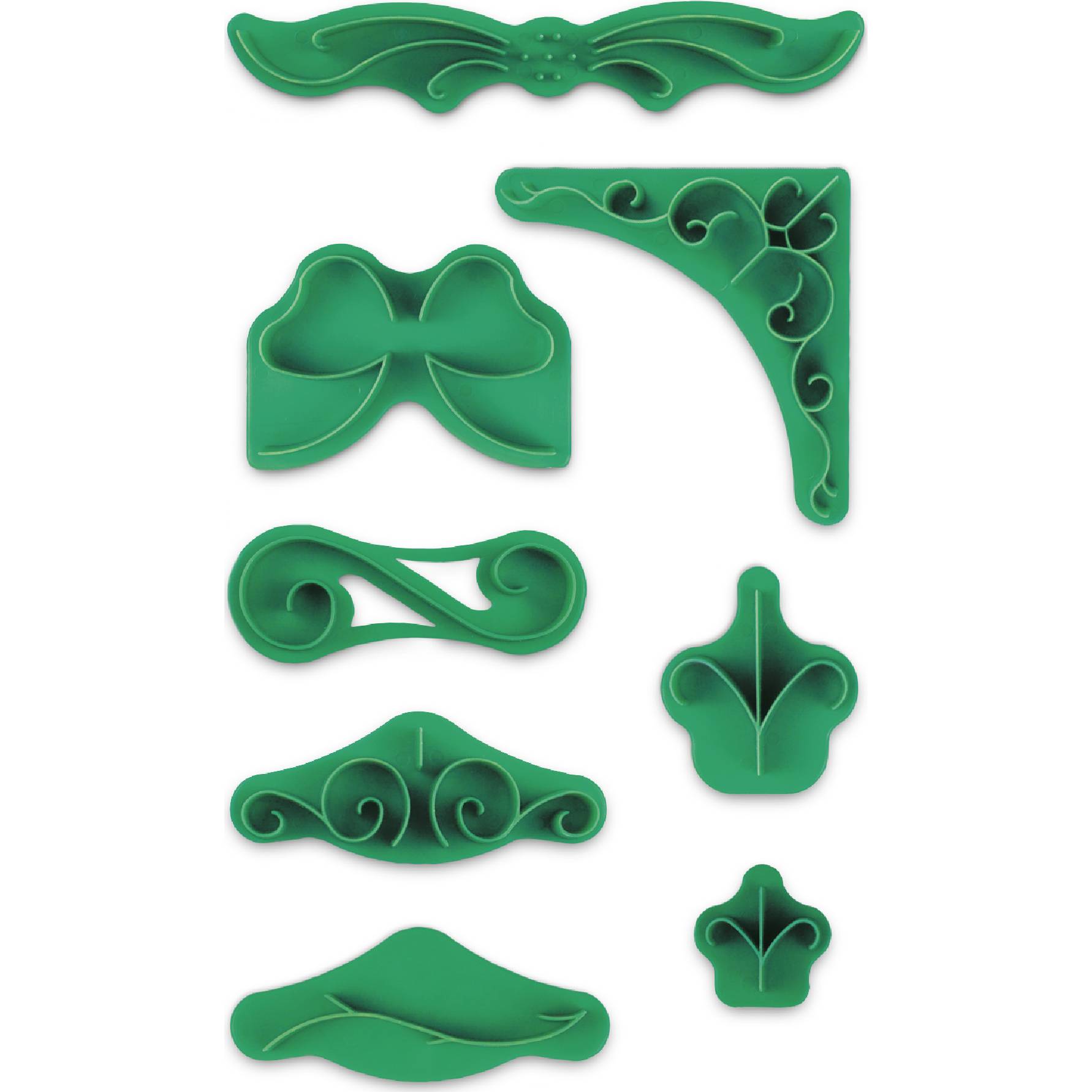 Fotografie Naznačovač 7ks ornamenty - Stadter