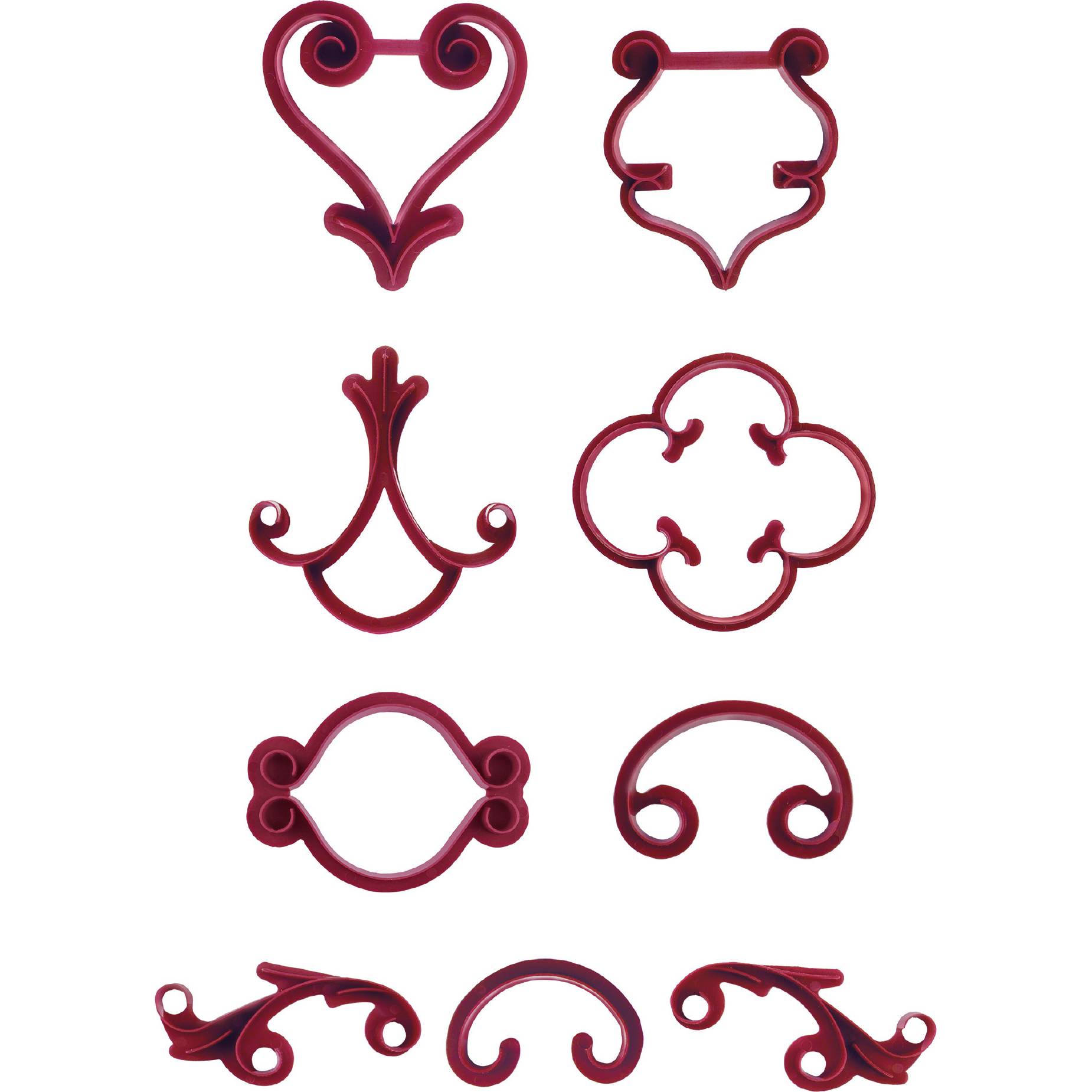 Fotografie Naznačovač 9ks ornamenty - Stadter