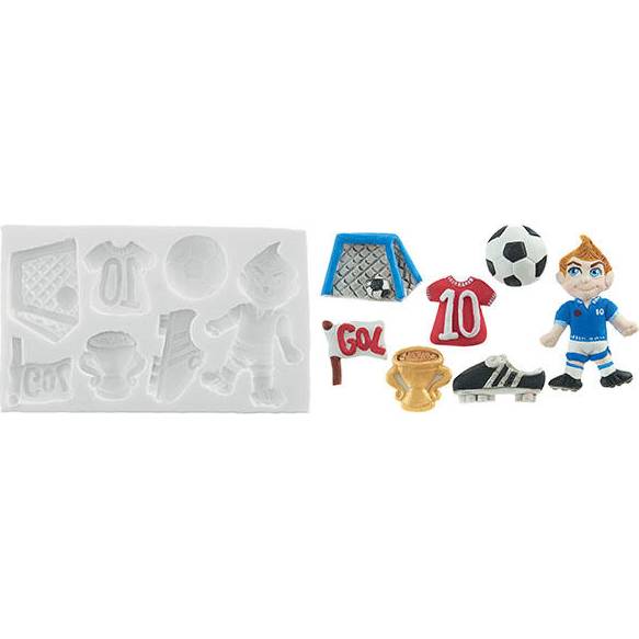 Fotografie Silikonová formička fotbal - Silikomart