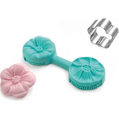 Fotografie Žilkovač a vykrajovátko třešňový květ - Silikomart