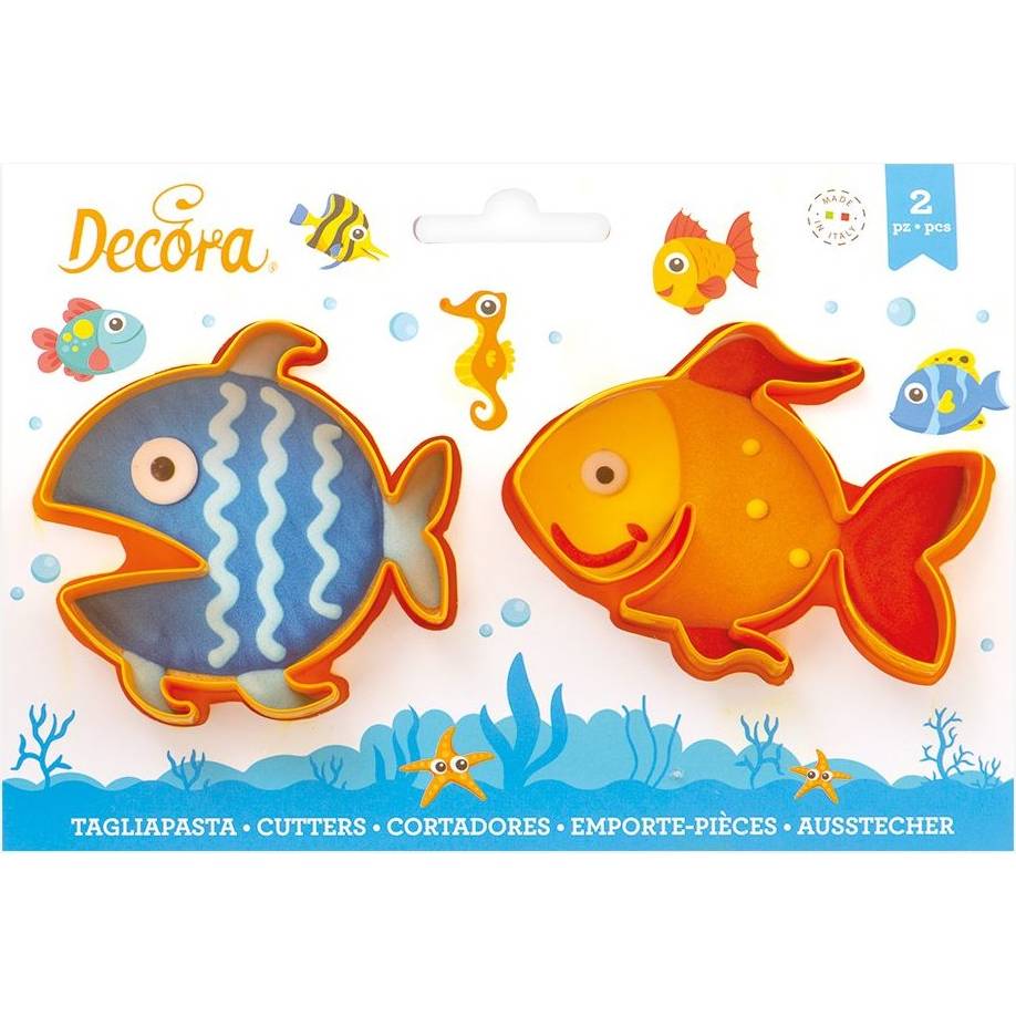 Vykrajovátka ryby 2ks - Decora