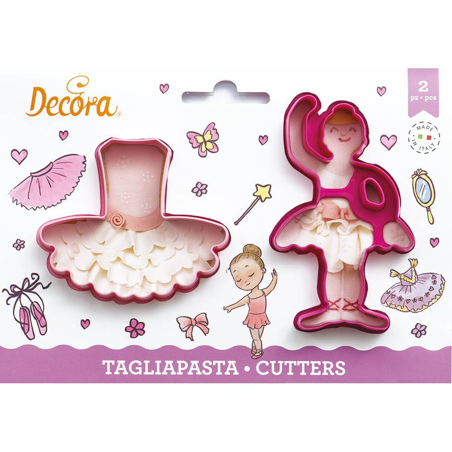 Vykrajováko baletka 2ks - Decora