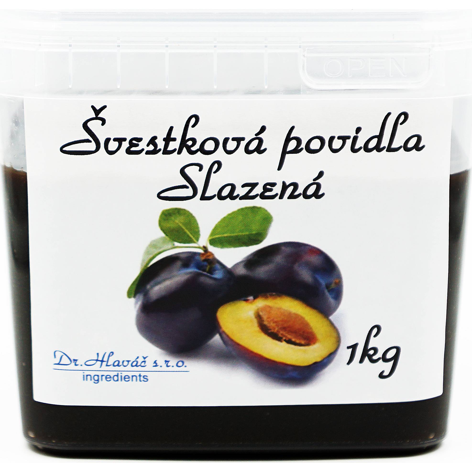 Fotografie ŠVESTKOVÁ POVIDLA slazená 1kg - Dr. Hlaváč