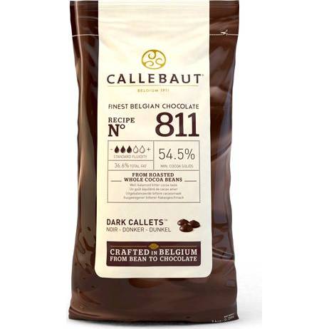 Kvalitní belgická čokoláda 1kg 54,5% 811 - Callebaut