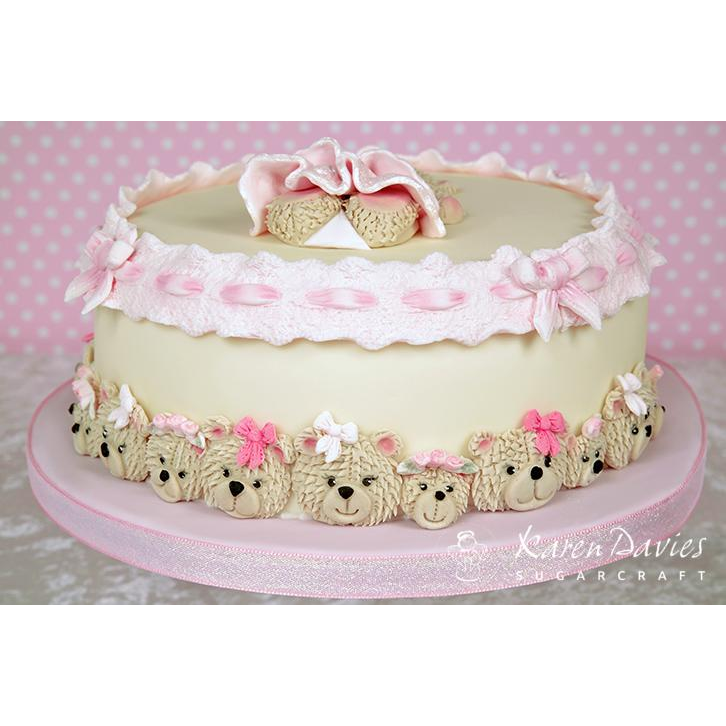 Silikonová forma medvídci lem na dort - Karen Davies