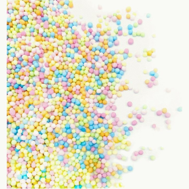 Zdobení vícebaravné mini perličky 90g - Happy Sprinkles