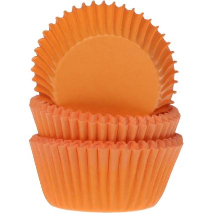 Košíčky na muffiny mini, oranžový 35x22cm 500ks - House of Marie