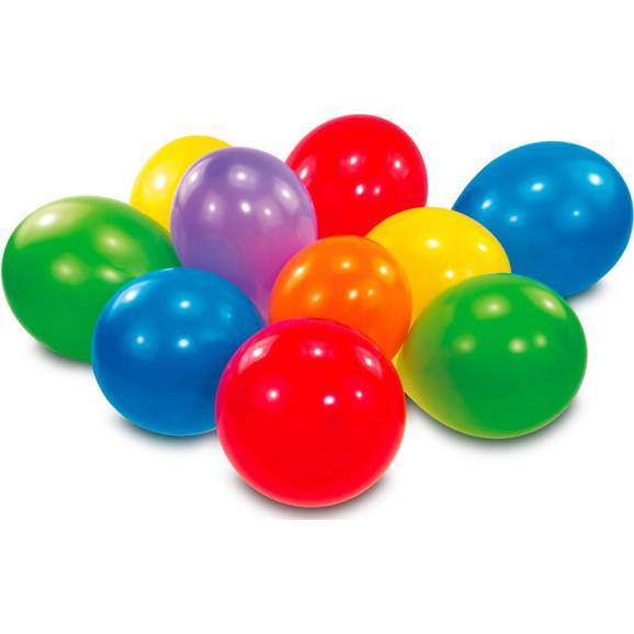 30 Latexové balónky Standard, barevné 17,8 cm - Amscan