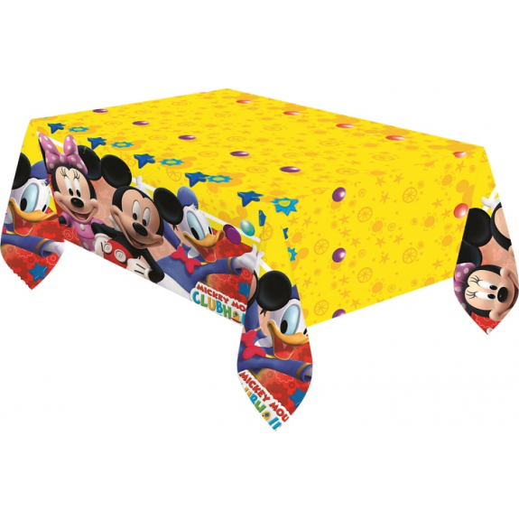 Plastový party ubrus Mickey Playful 180 x 120 cm - Godan
