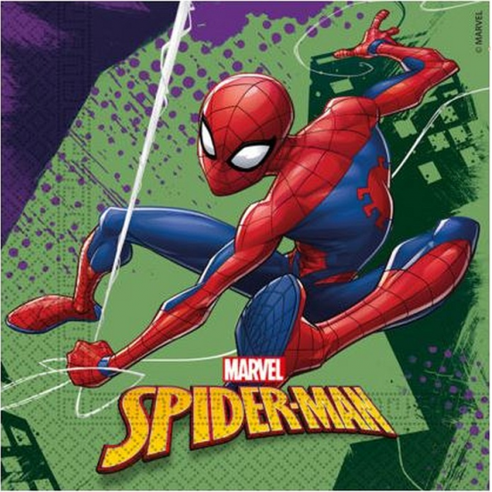 Papírové ubrousky Spiderman 33x33cm 20ks - Godan
