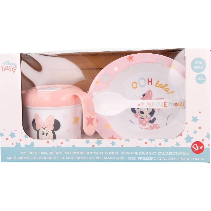 Dětská jídelní sada 3ks Minnie - Stor Obrázek