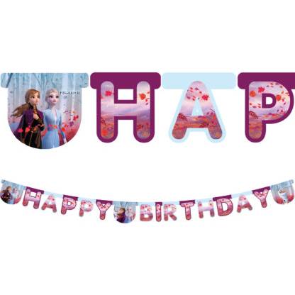 Girlanda Happy Birthday Frozen - Procos