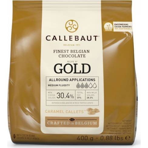 Čokoláda gold 0,4kg - Callebaut