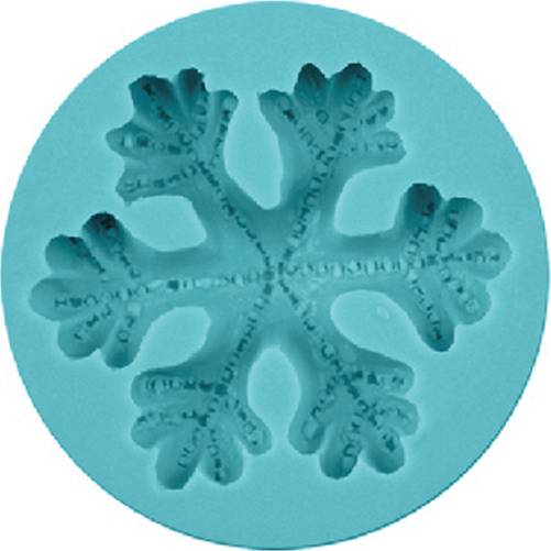 Silikonová formička sněhová vločka 7cm - Cakesicq
