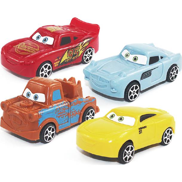 Figurky na dort Cars 4ks - Cakesicq