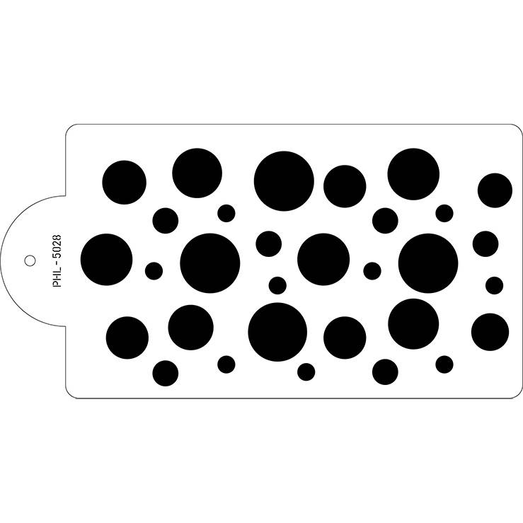 Stencil šablona na dort - Dot 40x21cm - Cakesicq