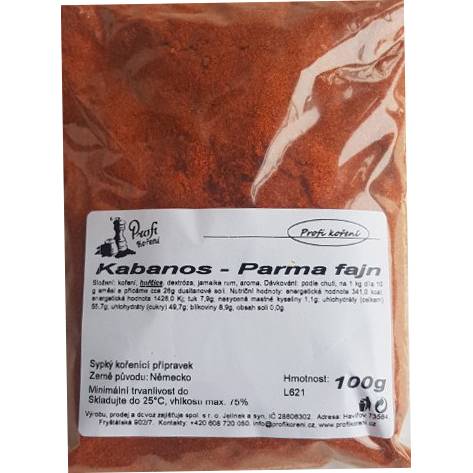 Kabanos - Parma fajn (100g) koření - Koření