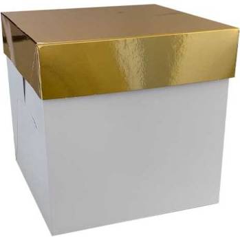 Papírová krabice na panettone 20x20x20cm 1ks - Decora