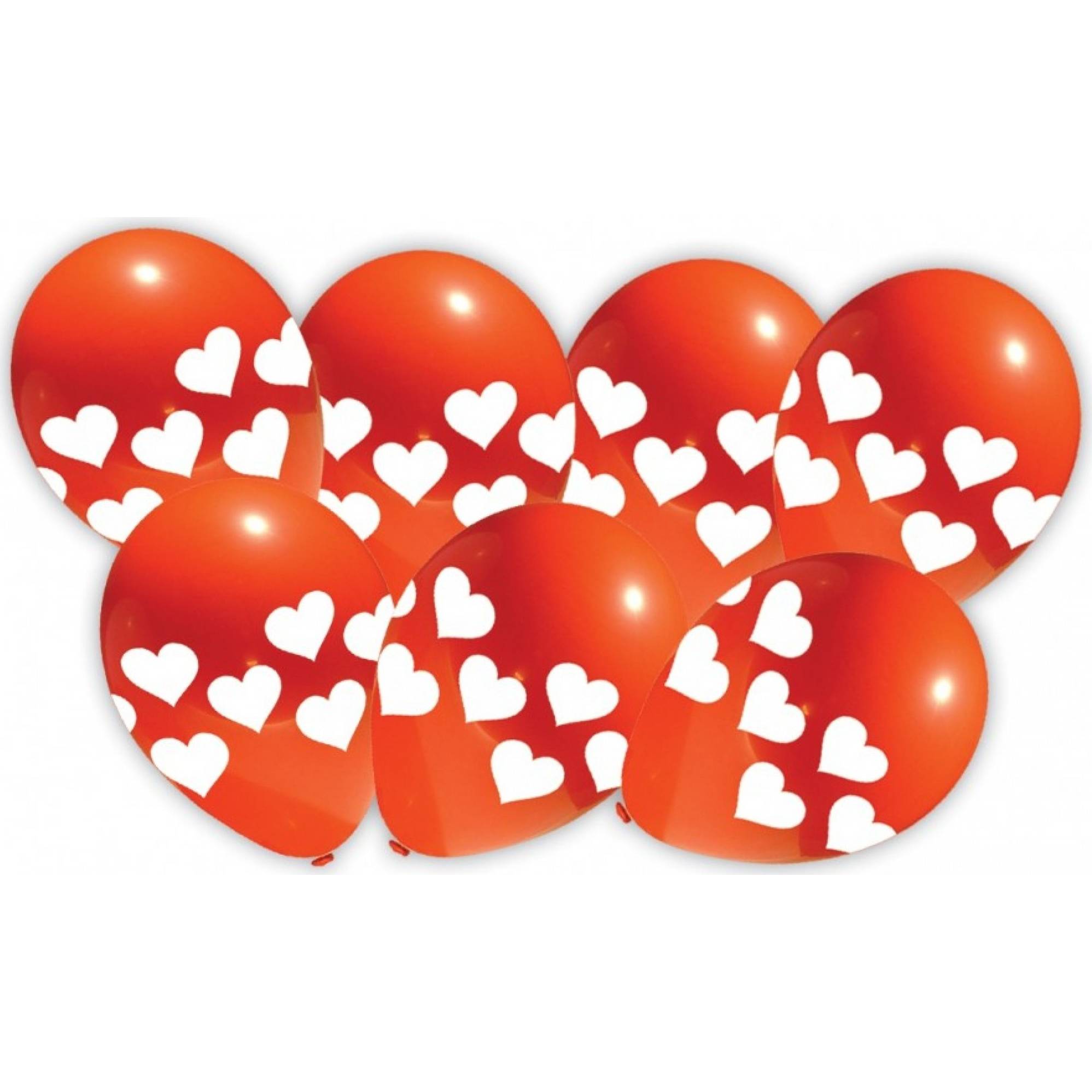 Nafukovací balonky s motrivem Srdce - Alvarak