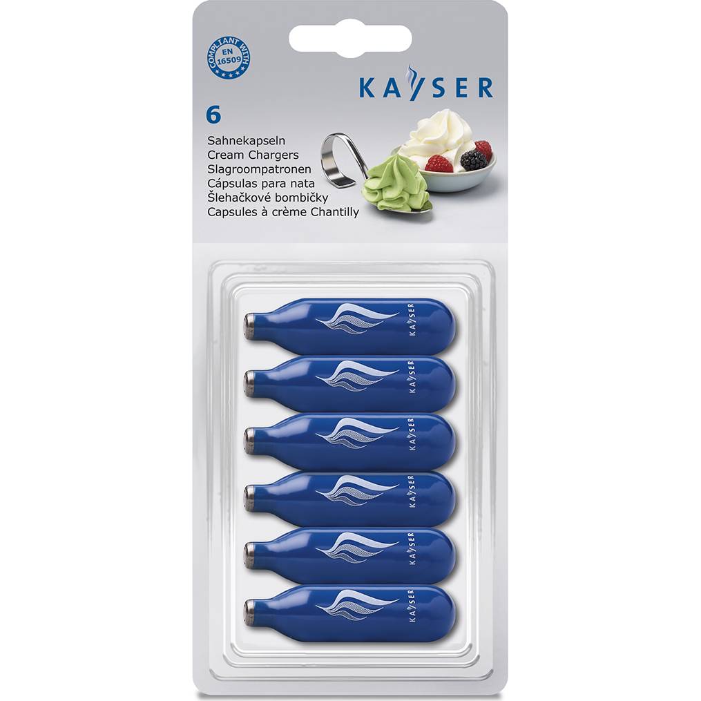 Šlehačkové bomičky 6ks jednorázové - Kayser