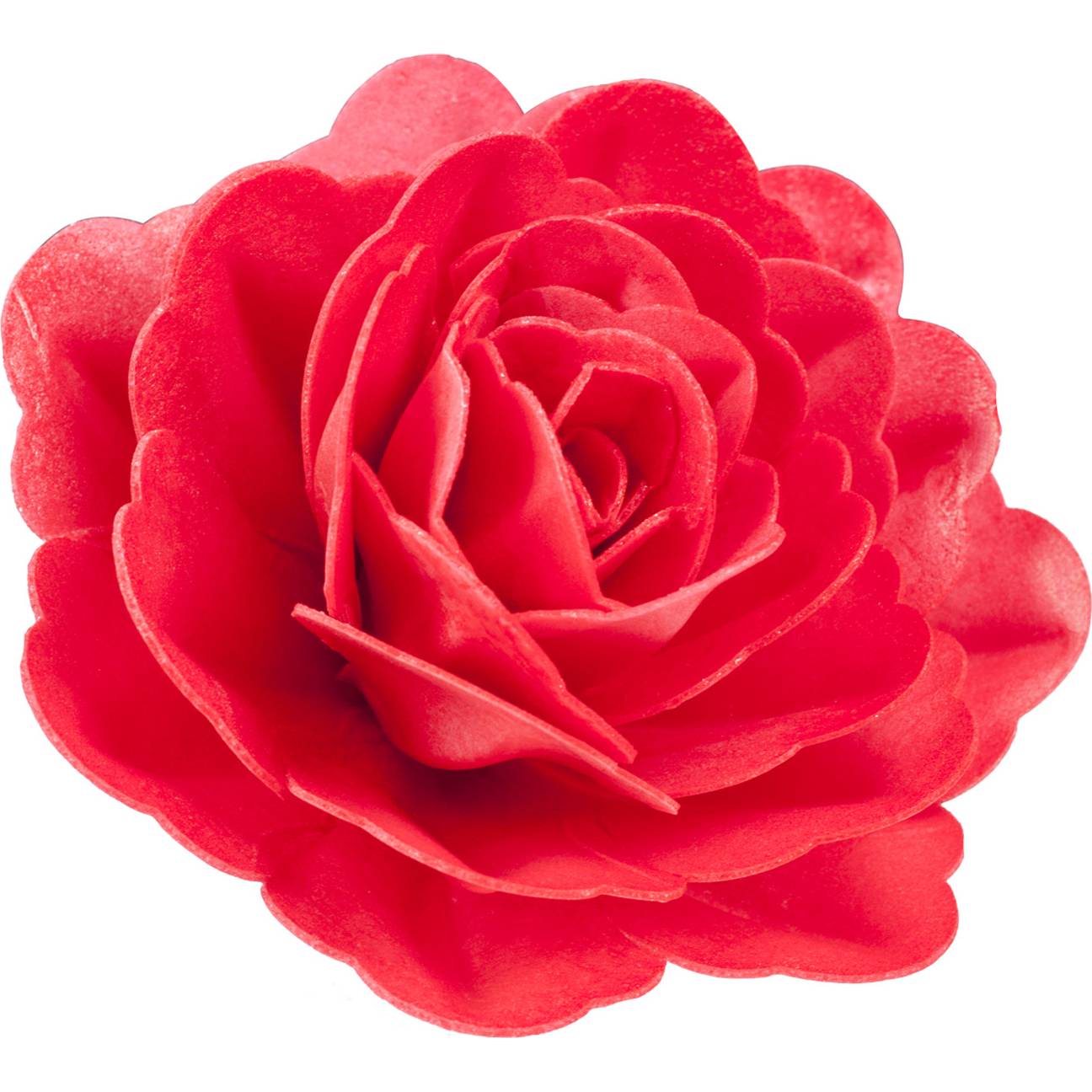 Jedlý cukrový obří květ růže 12,5cm - Dekora