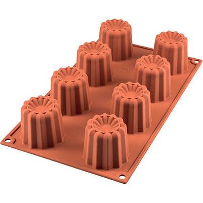 Silikonová forma Canelé 8x5,5x5cm 736ml - Silikomart