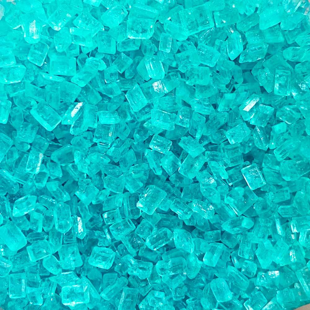 Cukrové krystalky 80g turquoise - Scrumptious
