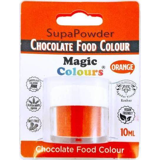 Prášková barva do čokolády Magic Colours (5 g) Choco Orange