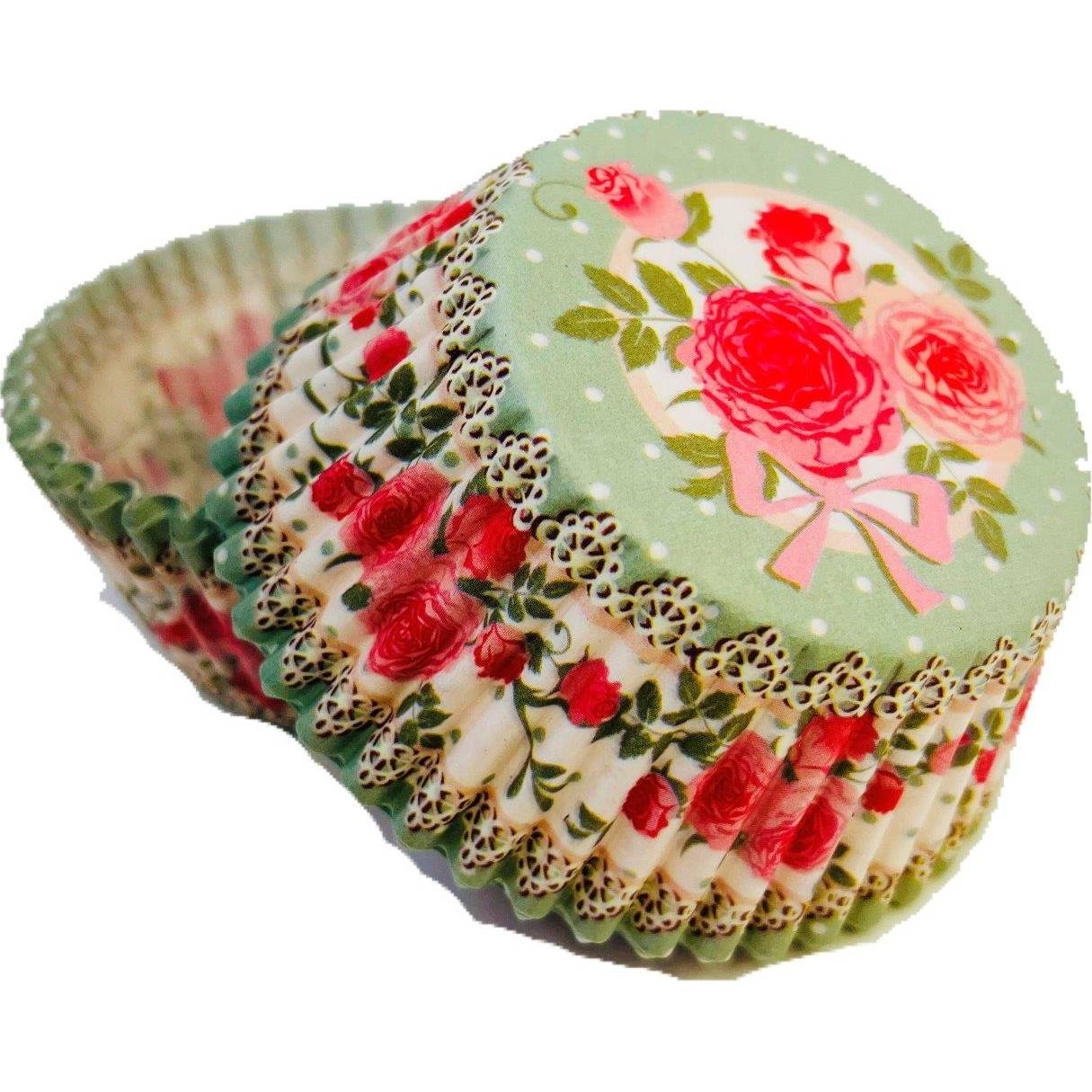Košíčky na muffiny růže (50 ks) - Alvarak