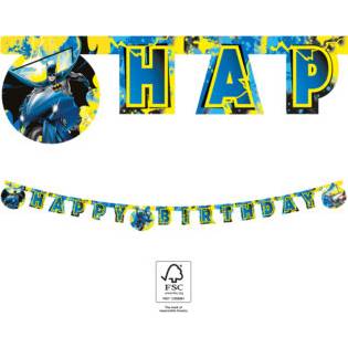 Girlanda Happy Birthday Batman 2m - Procos