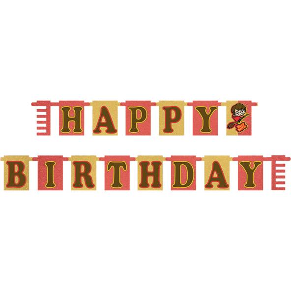 Girlanda Harry Potter 1,6m Happy Birthday - Amscan
