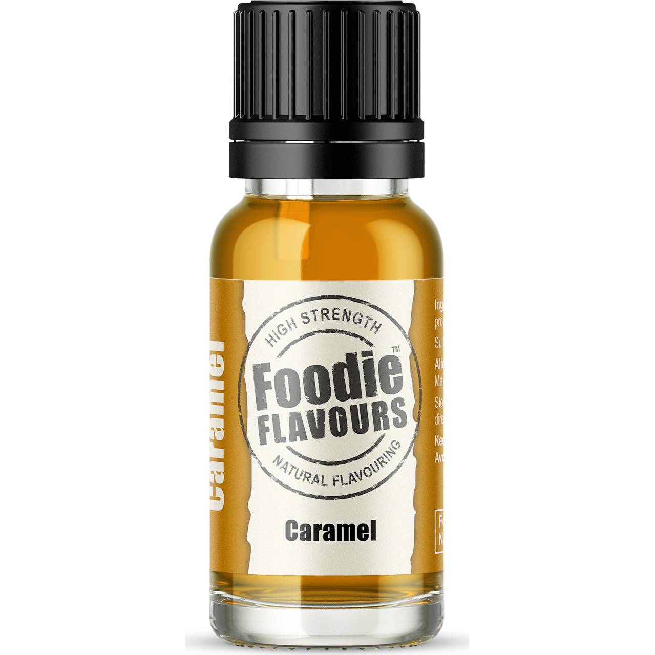 Přírodní koncentrované aroma 15ml karamel - Foodie Flavours