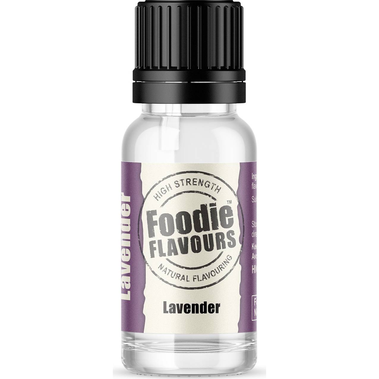 Přírodní koncentrované aroma 15ml levandule - Foodie Flavours