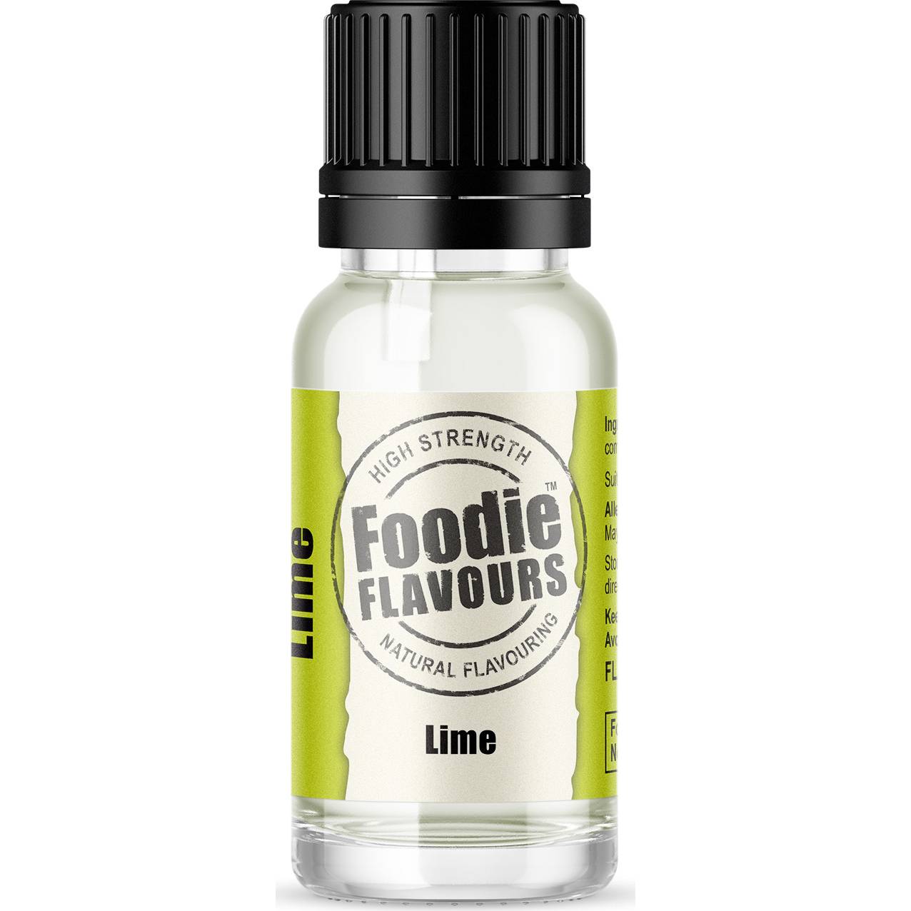 Přírodní koncentrované aroma 15ml limetka - Foodie Flavours