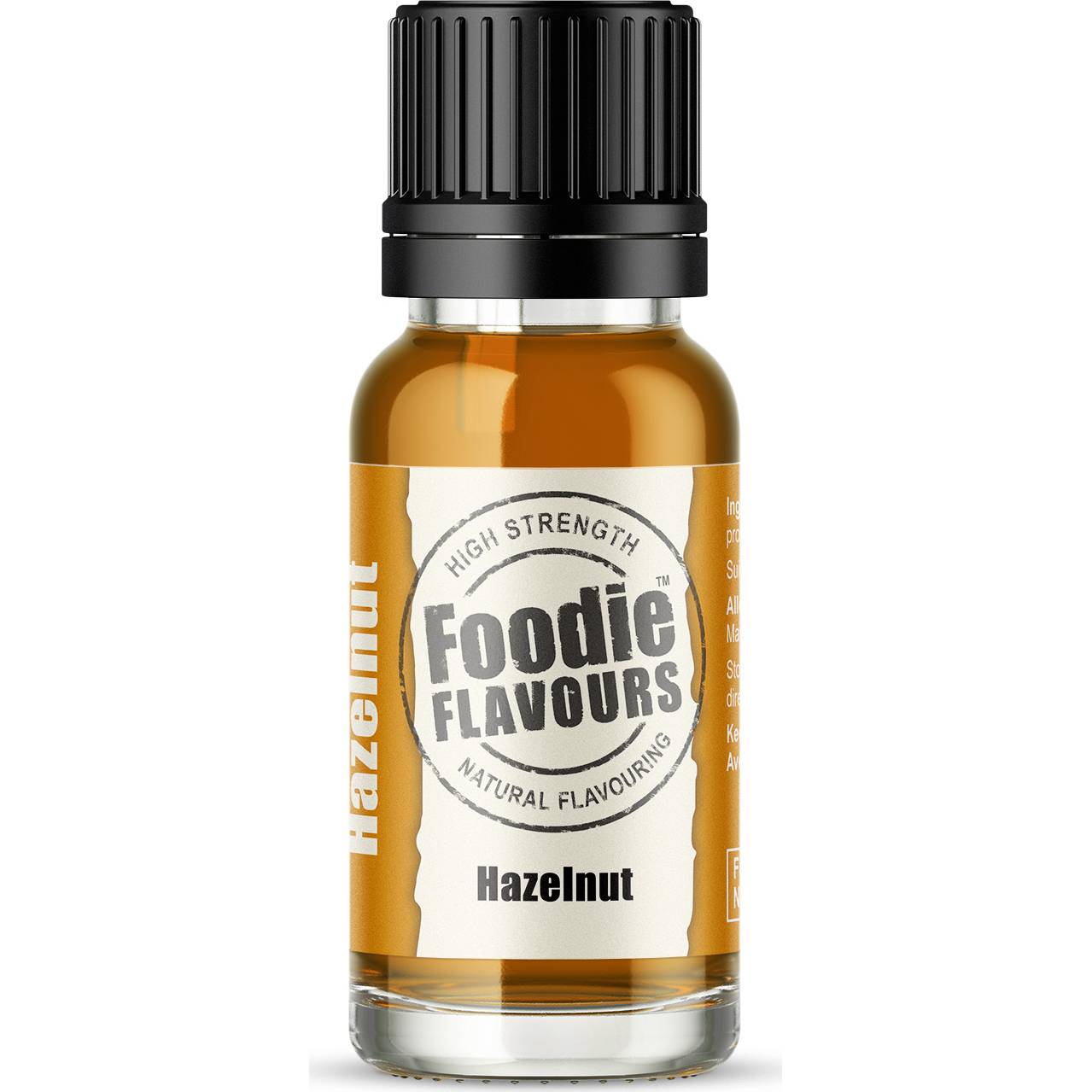 Přírodní koncentrované aroma 15ml lískový ořech - Foodie Flavours