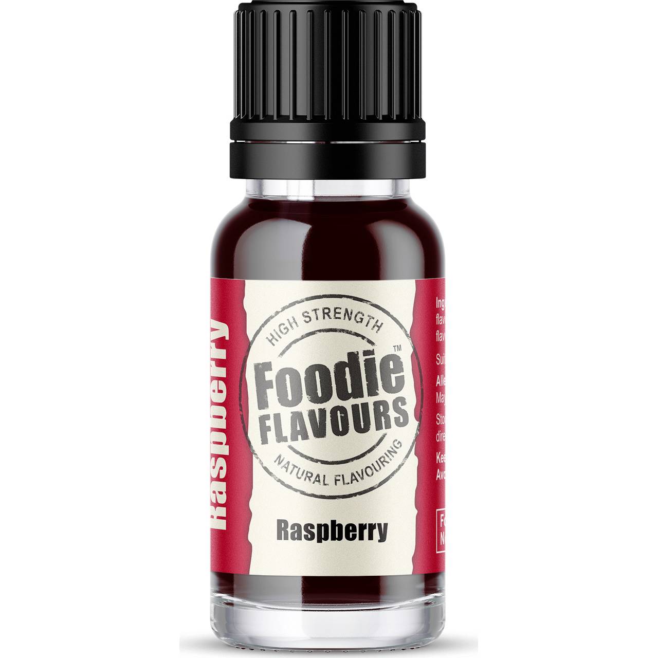 Přírodní koncentrované aroma 15ml malina - Foodie Flavours