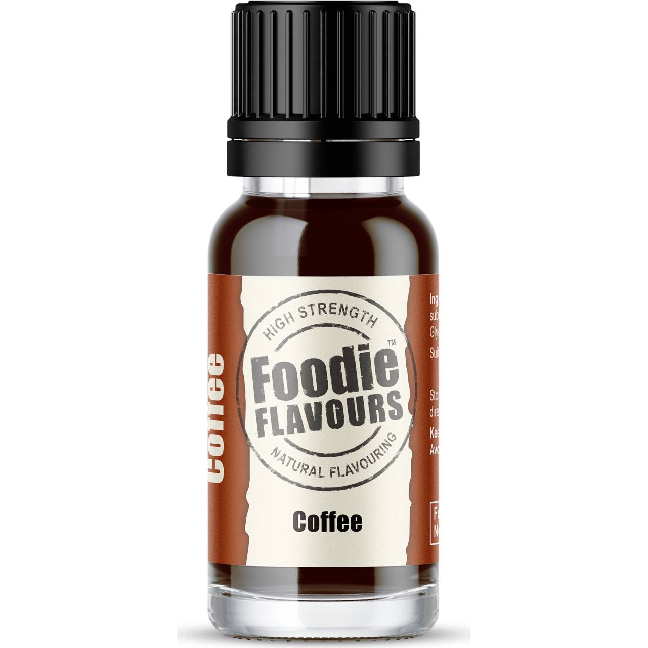 Přírodní koncentrované aroma 15ml káva - Foodie Flavours