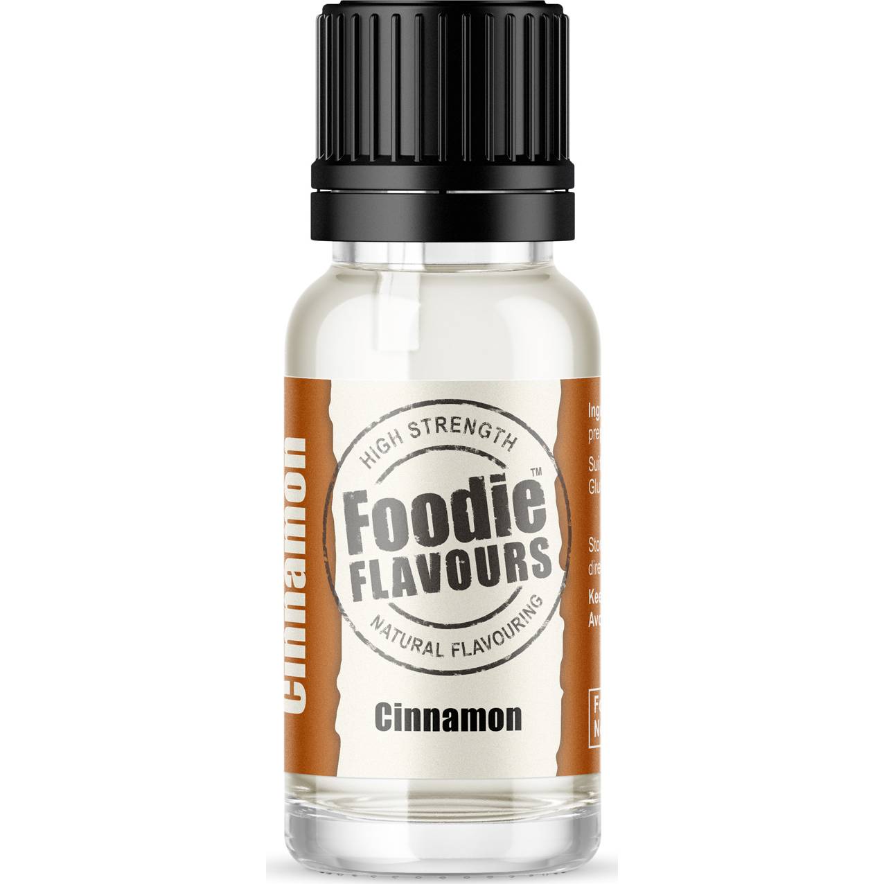 Přírodní koncentrované aroma 15ml skořice - Foodie Flavours