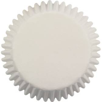 Mini košíčky na cupcake, bílý 100ks - PME