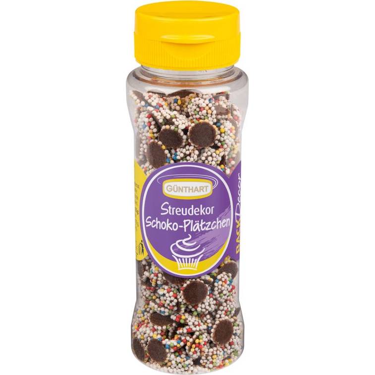 Mini-čokoládové kapky s barevný máčkem, 95g - Gunthart