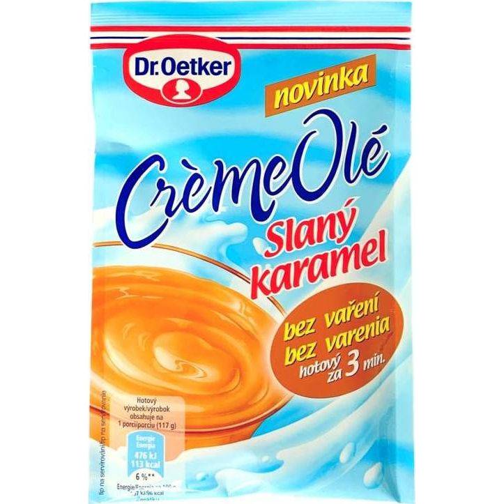 Fotografie Dr. Oetker Créme Olé příchuť slaný karamel (53 g)