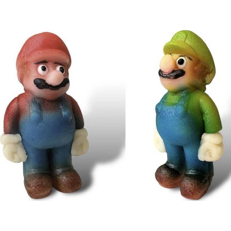 Marcipánová figurka Super Mario a Luigi, 34g - Frischmann vyškov