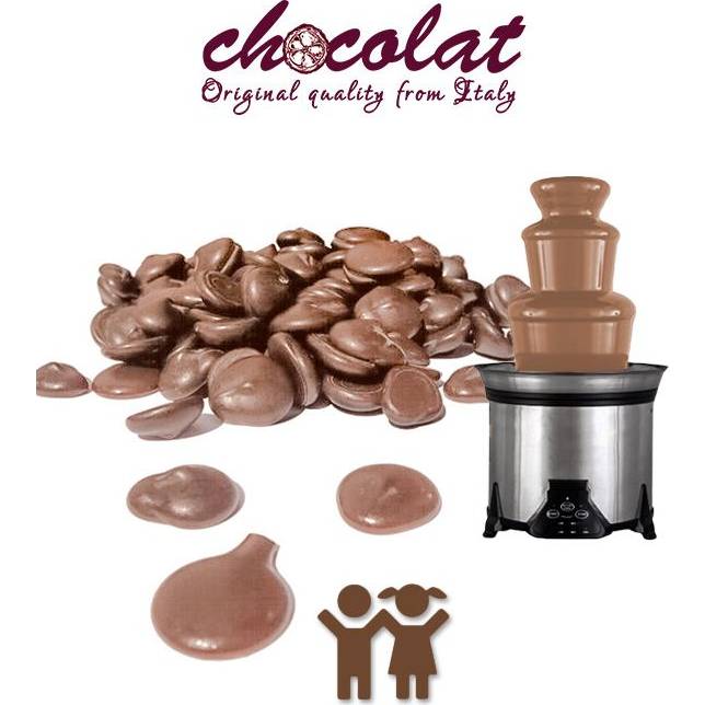Čokoláda mléčná do fontány 36/35% extra Children 1kg - Monaco