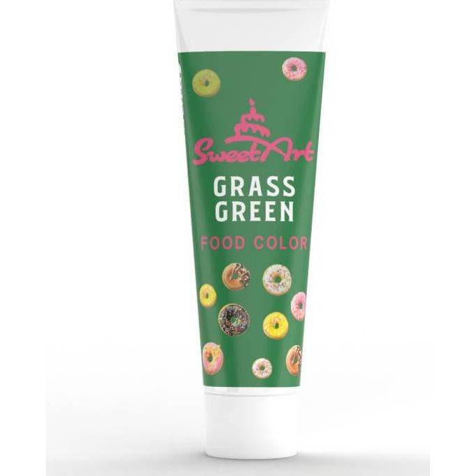 SweetArt gelová barva tuba Grass Green (30 g)