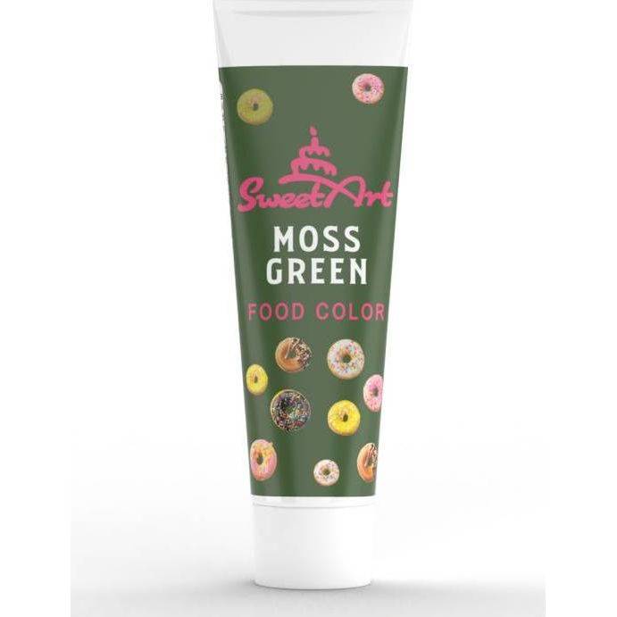SweetArt gelová barva tuba Moss Green (30 g)