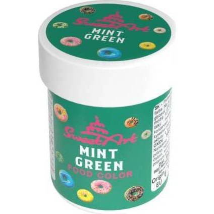 SweetArt gelová barva Mint Green (30 g)