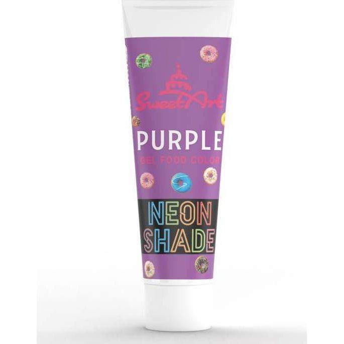 SweetArt gelová barva neonový efekt tuba Purple (30 g)