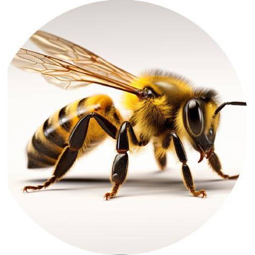 Jedlý papír včela 19,5cm - PICTURE